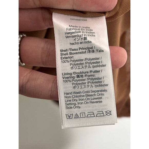 Madewell Sequin High Waisted Midi Pencil Skirt Fallen Timber N0100 Women 0 NWT - Picture 8 of 14